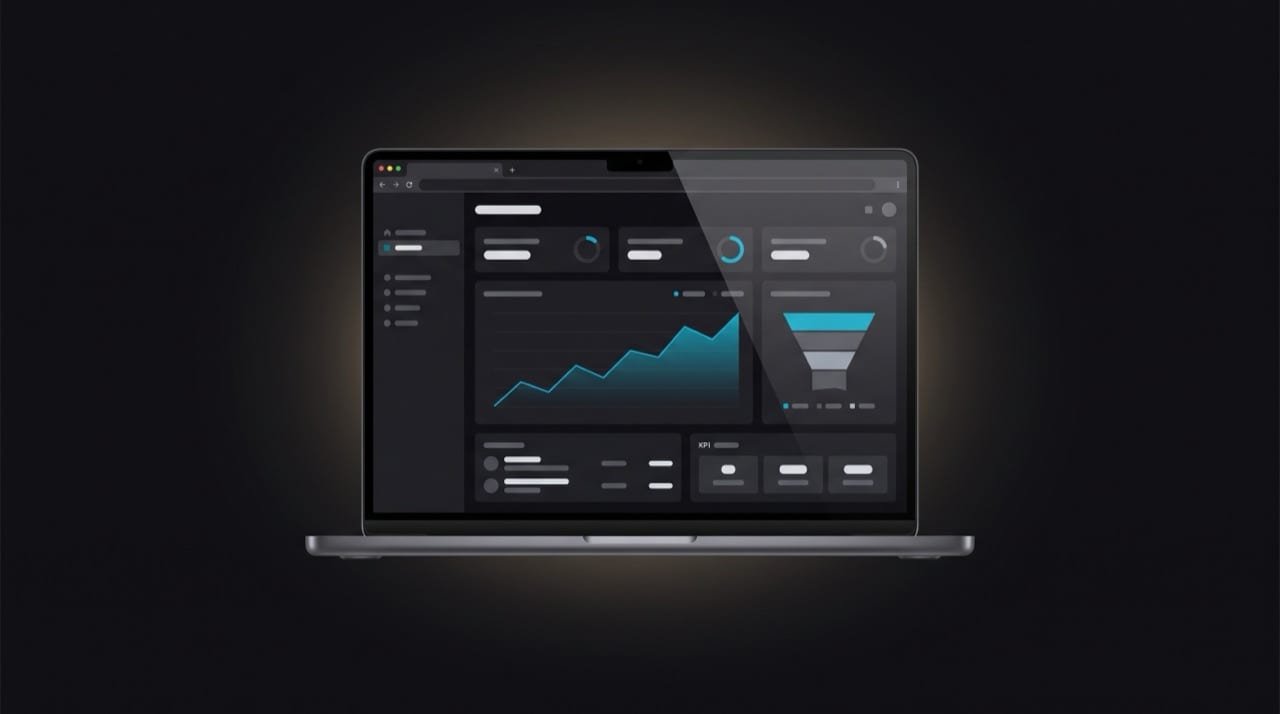 Marketing: interface mockup