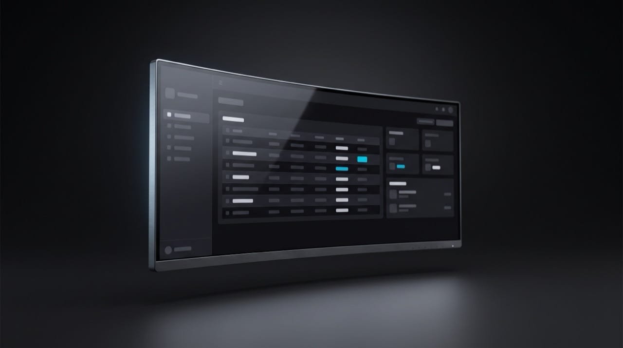 Software: interface mockup